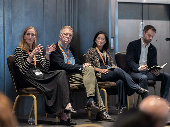 Panel at Foresight conference. Credit: Will Amlot